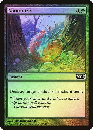 Producto - Naturalize Foil  Magic 2014 Core Set