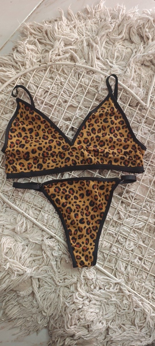 Conjunto print marrón Morley