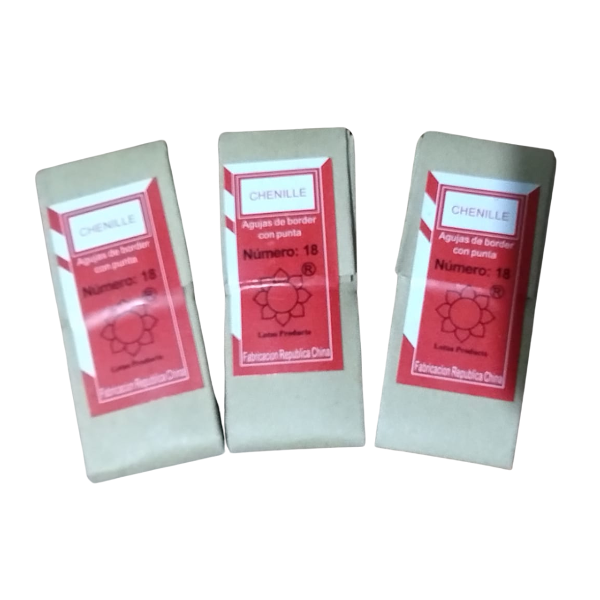 Producto - AGUJAS CHENILLE CON PUNTA N14 - 1
