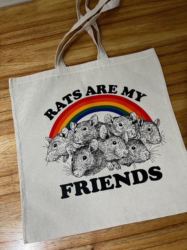 Producto - Tote Rats are my friends