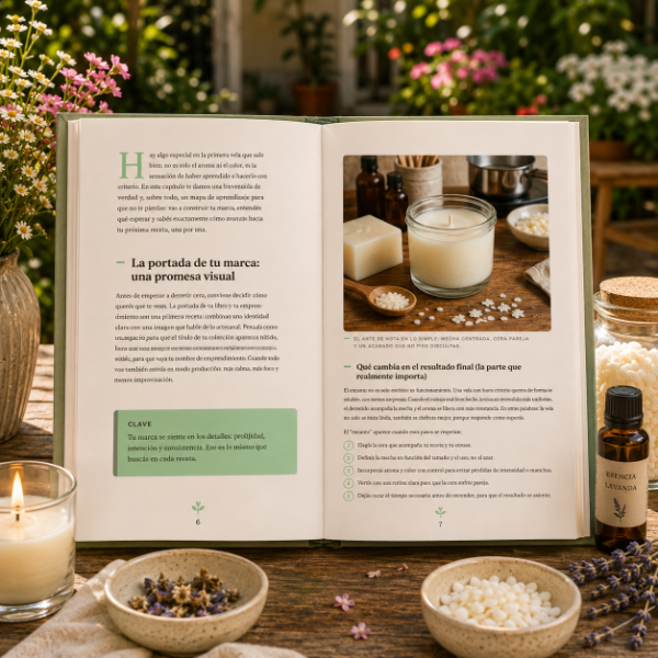 Producto - Guia Velas Artesanales Desde Cero - 2
