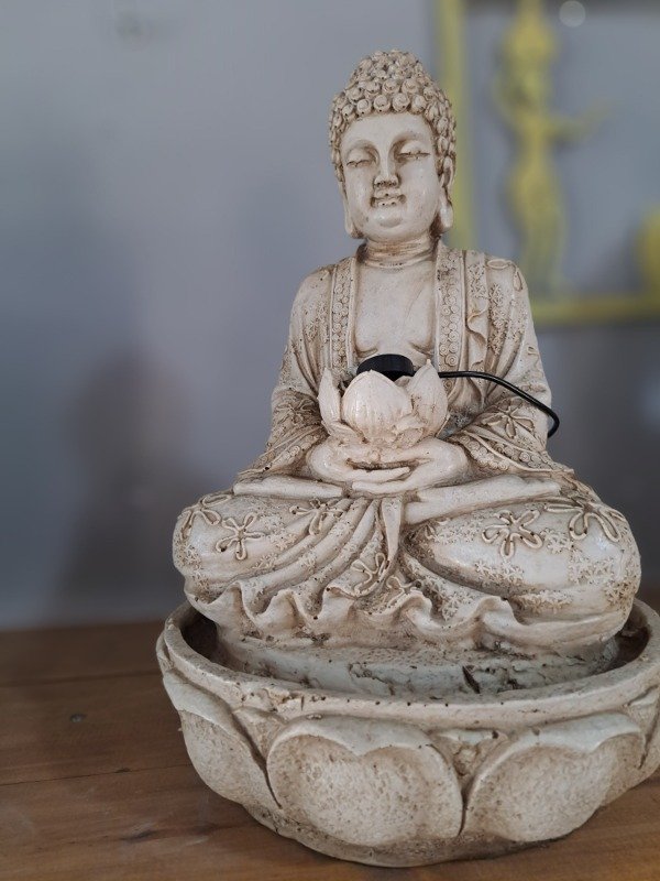 Producto - Fuente de agua Buda sobre flor