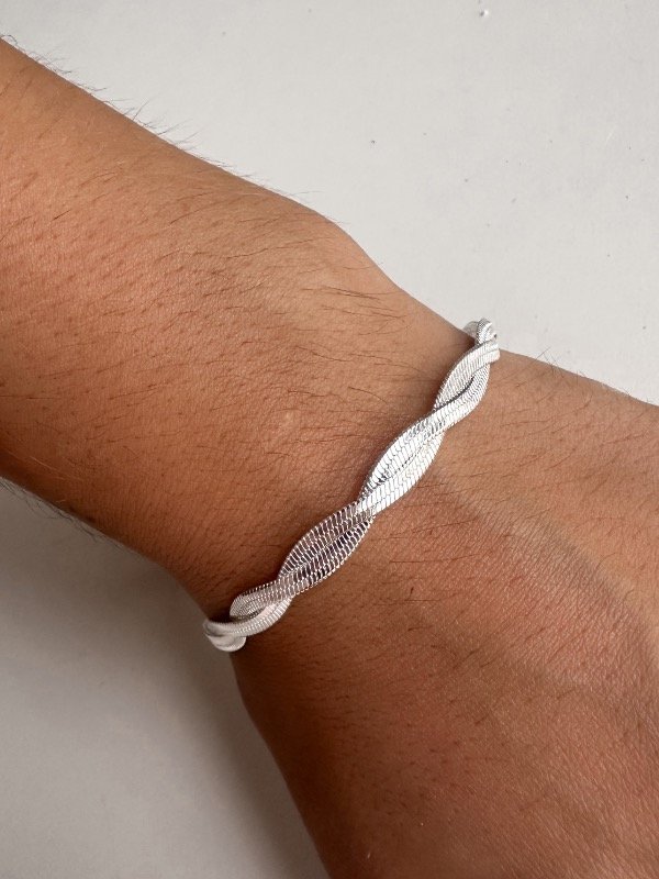 Producto - Pulsera Demi Acero Blanco
