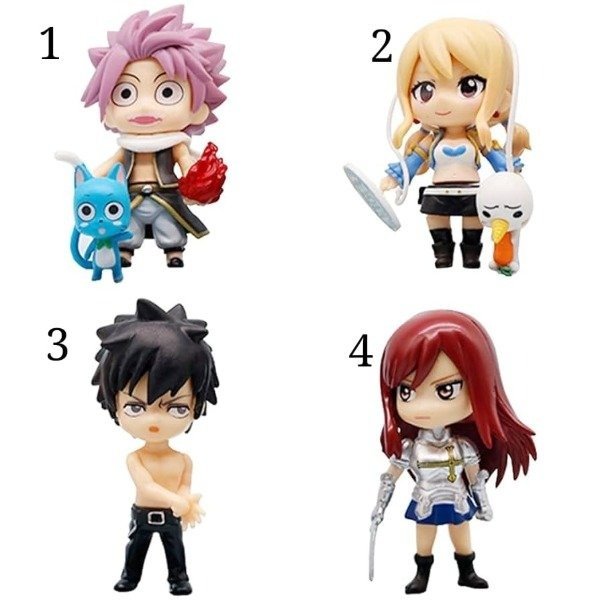 Producto - Figura Gashapon FAIRY TAIL - 11cm ( Ingrese para elegir )
