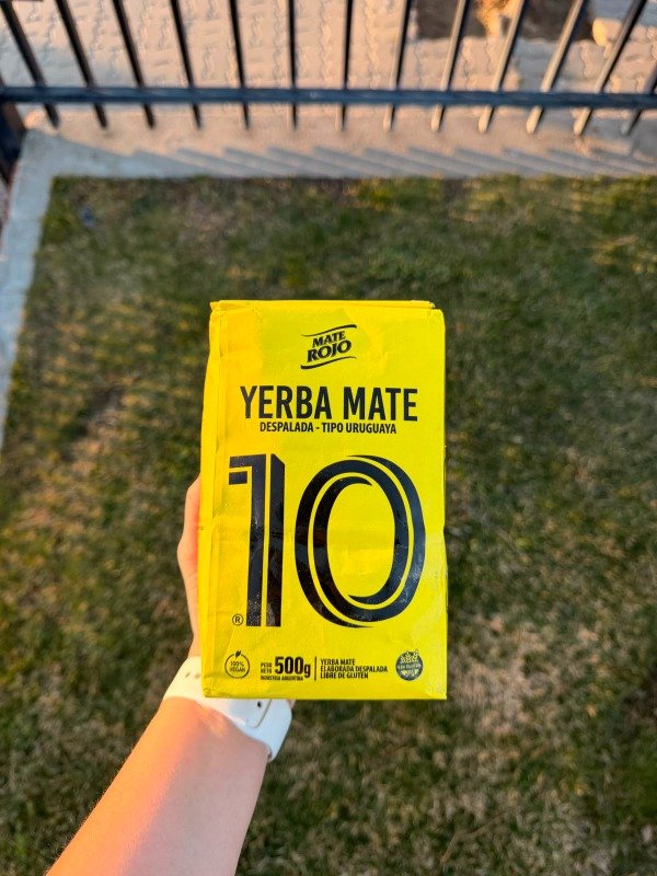 Producto - Yerba Mate Rojo Messi Despalada 500gr