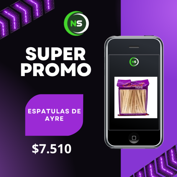 Producto - Oferta Espatula de Ayre x 100 U