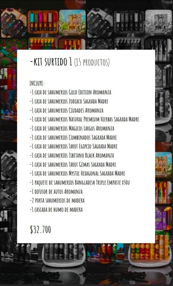 Producto - Kit Surtido 1