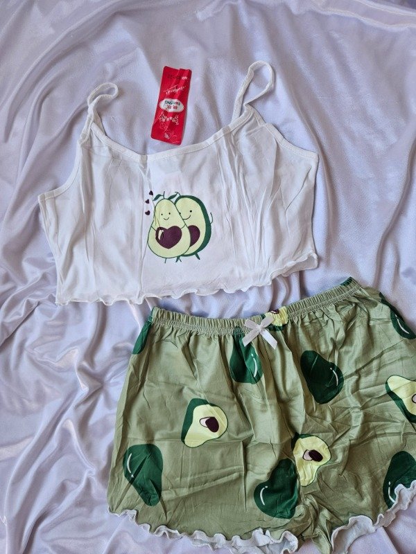 Producto - PIJAMA IMPORTADO CORTO (A58 D) PALTA - 2