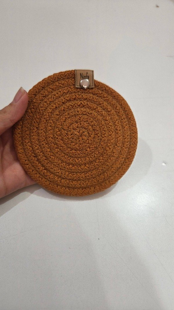 Producto - Posa vasos TERRACOTA 12CM