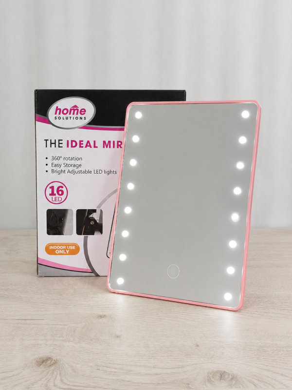 Producto - ESPEJO DE MESA PARA APOYAR CON LUZ LED