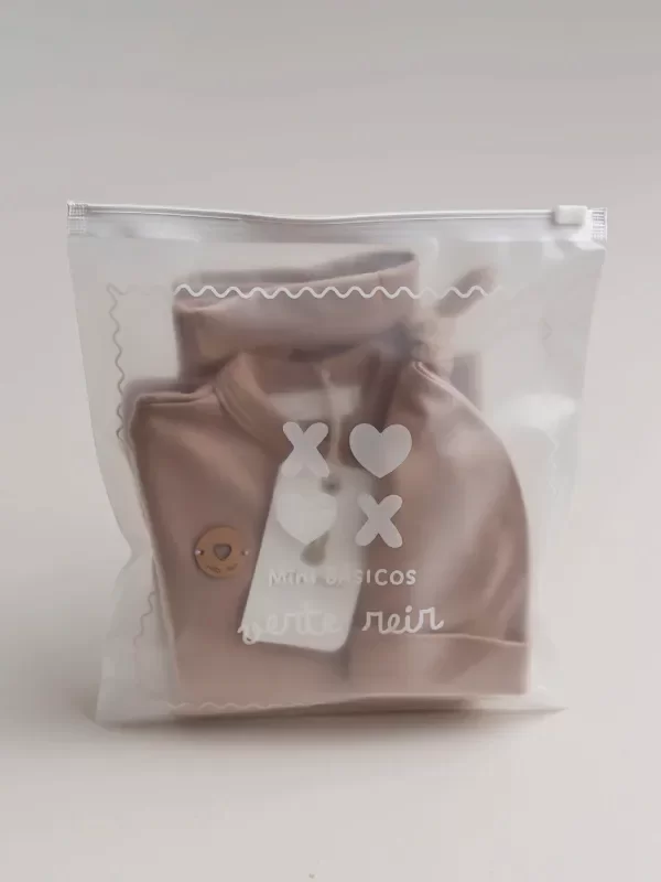 Producto - Ajuar cruzado pima Nougat - 3