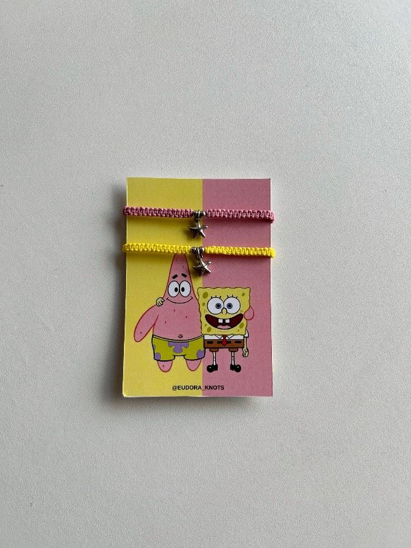 Producto - Pulsera Bob Esponja y Patricio