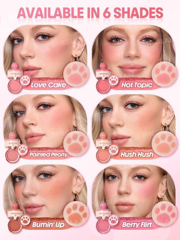 Producto - SHEGLAM Cutie Paw Sello de Colorete - 4