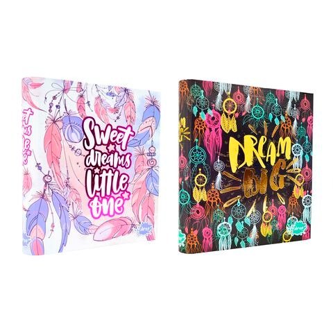 Producto - CARPETA A4 2X40 ATRAPASUEÑOS X1 SURTIDO INKDROP