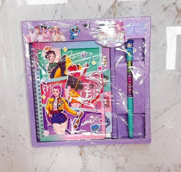 Producto - Box Guerreras K-pop anotador + Lapicera (SC-217-20)