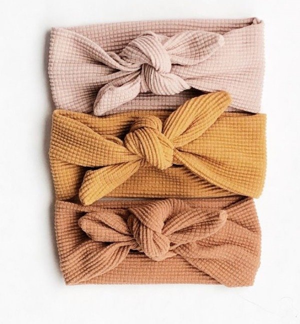 Producto - Diademas Waffle - Pack x3 unidades