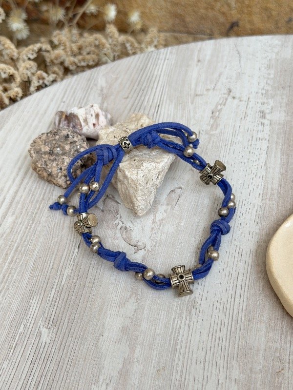 Producto - TOBILLERA CRUZ AZUL