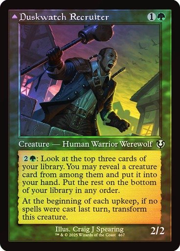 Producto - Duskwatch Recruiter // Krallenhorde Howler (Retro Frame Foil)