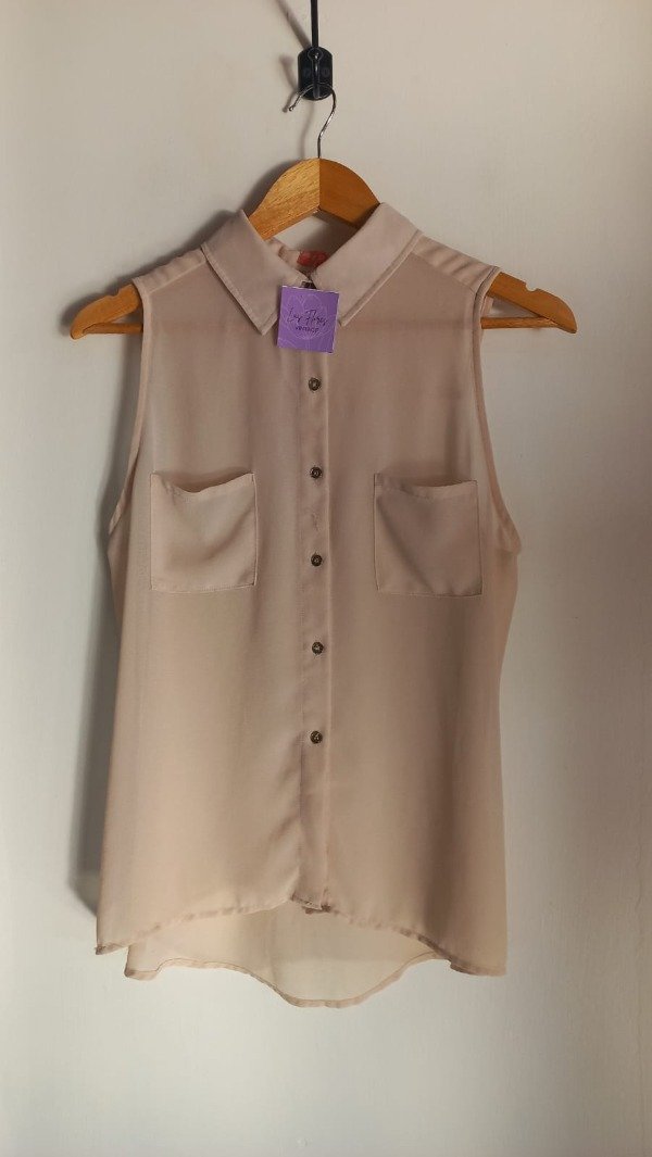 Producto - CAMISA SIN MANGAS OPR CREMA