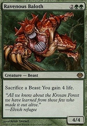 Producto - Ravenous Baloth #8  Duel Decks: Garruk vs. Liliana