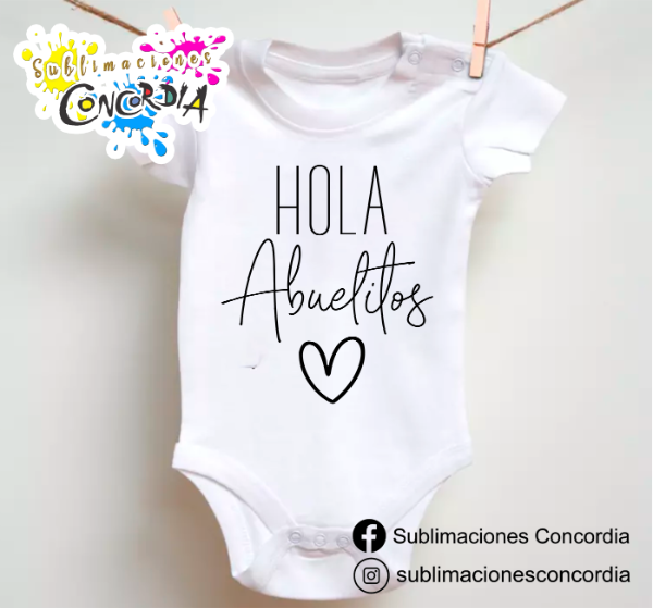 Producto - Bodys Personalizados de Manga Corta - 1