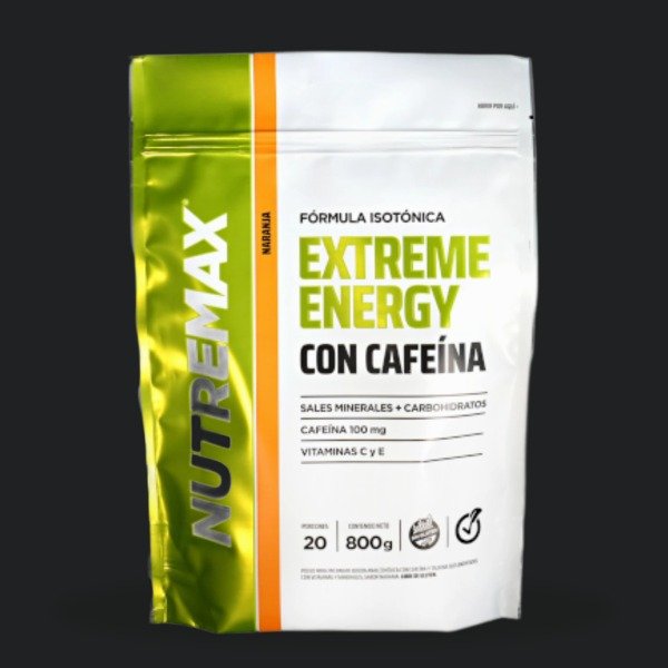 Producto - Extreme Energy Nutremax 800 g Bebida Isotónica con Cafeína - 0