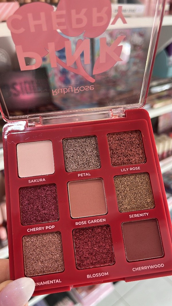 Producto - Paleta de sombras de 9 tonos Pink cherry Ruby Rose
