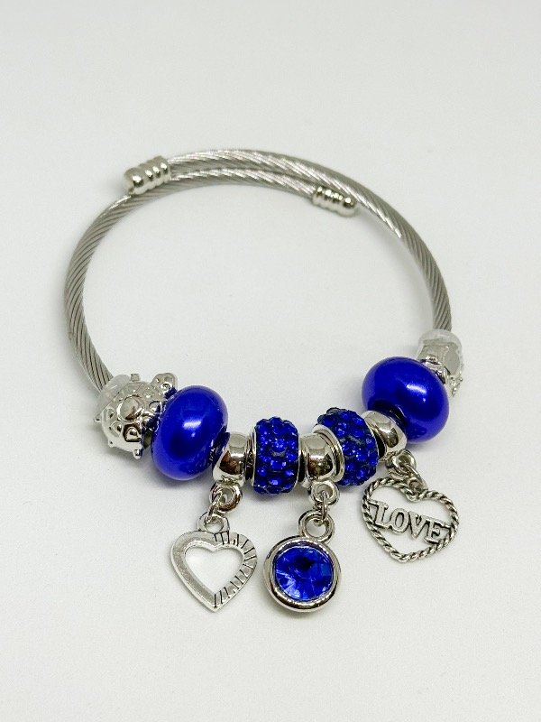Producto - Pulsera charm acero quirúrgico p36