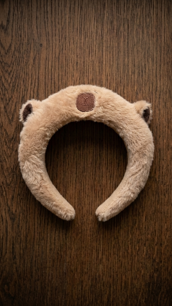 Producto - Vincha de carpincho capibara en peluche - 3