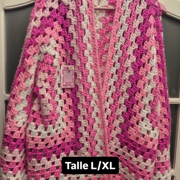 Producto - Cardigan GRANNY Rosado