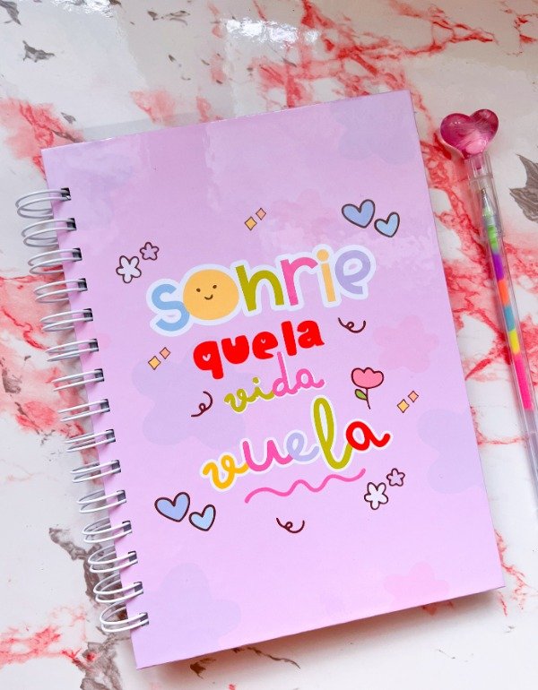 Producto - CUADERNO ESTILO BULLET JOURNAL HAPPY