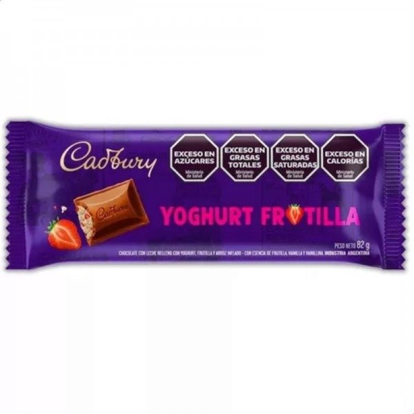 Producto - CADBURY FRUTILLA 82GR