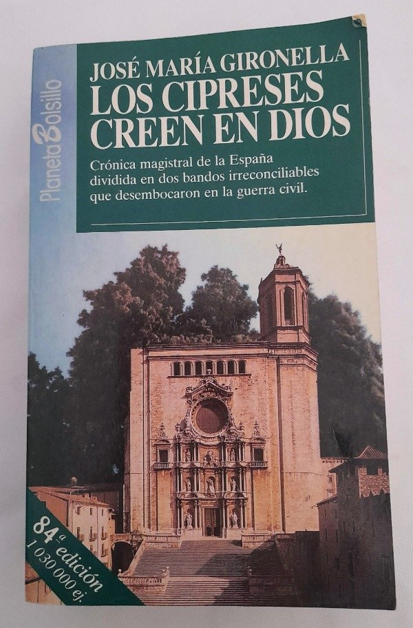 Producto - Los Cipreses Creen En Dios - Jose Maria Gironella - Planeta Bolsillo #7