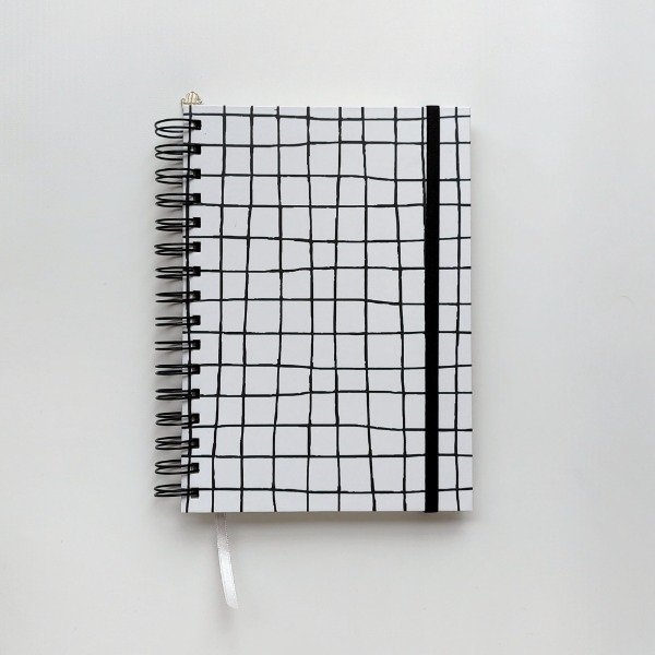 Producto - Cuaderno A5 - Cuadriculado blanco