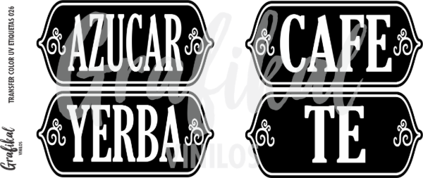 Producto - Transfer Color UV Etiquetas 026