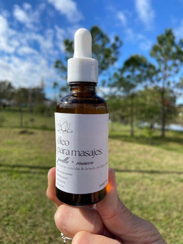 Producto - Óleo para masajes descontracturantes