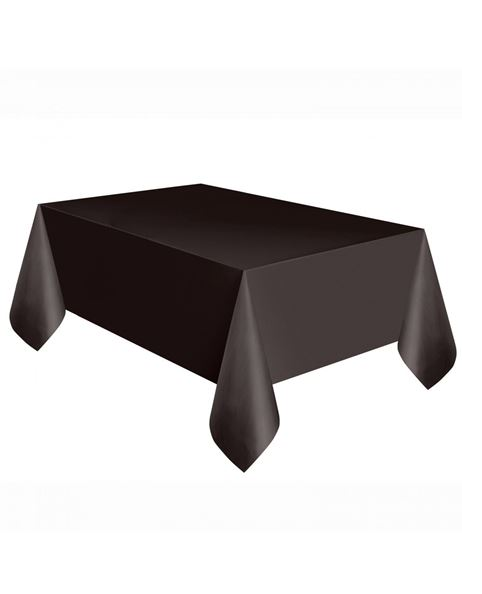 Producto - Mantel plastico color negro 1,80x1,20mts