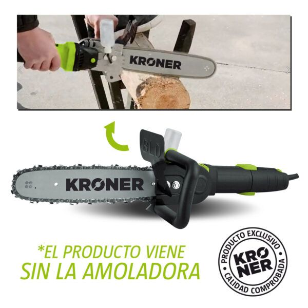 Producto - H111 Sierra Espada p/Amoladora Motosierra Kroner