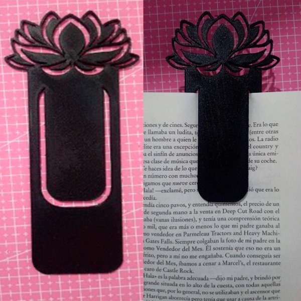 Producto - Señalador de libro de Flor de loto