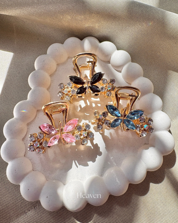 Producto - Broche mariposa dorado mediano
