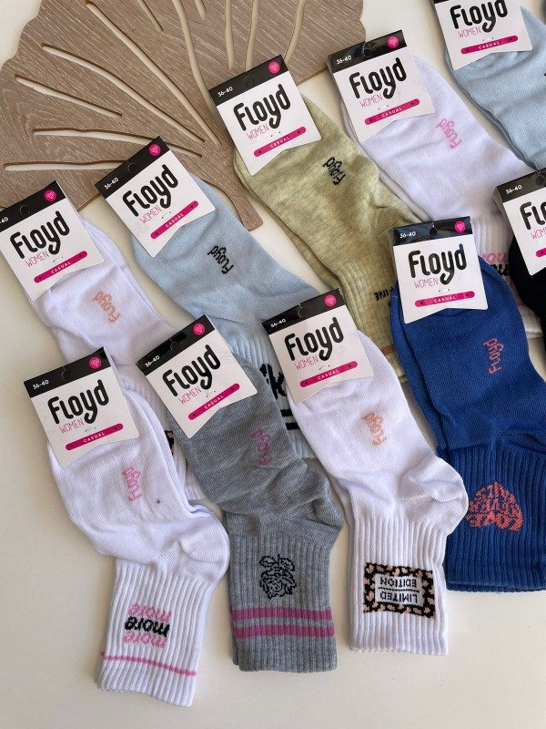 Producto - Medias de Mediacaña Women Floyd - COD 4535