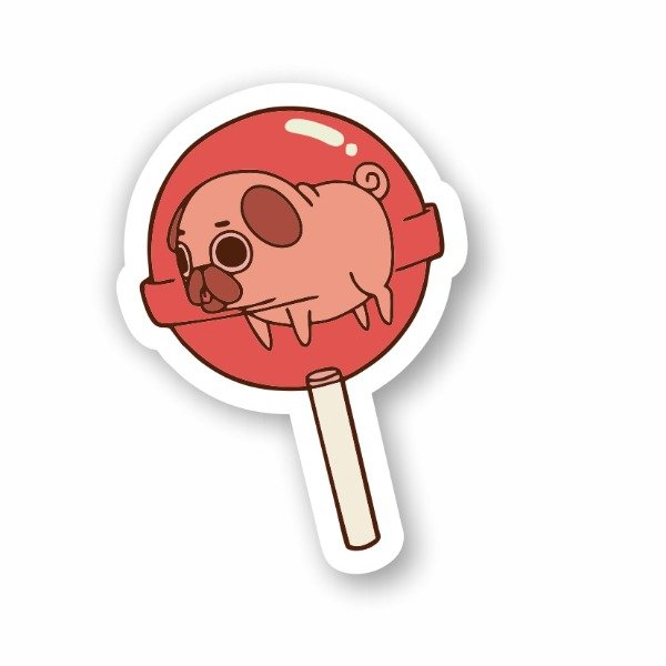 Producto - ST00129 Pug chupetin