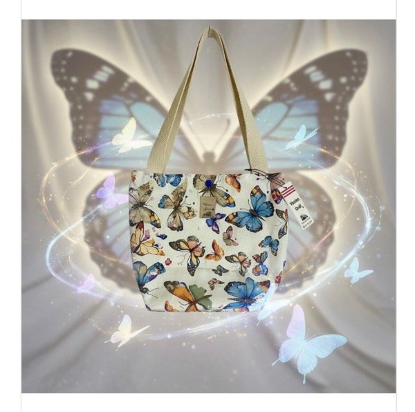 Producto - Tote Bag mini Diseño BUTTERFLY CHIC