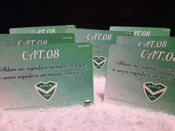 Producto - Placa de despedida personalizada - Categorías deportivas