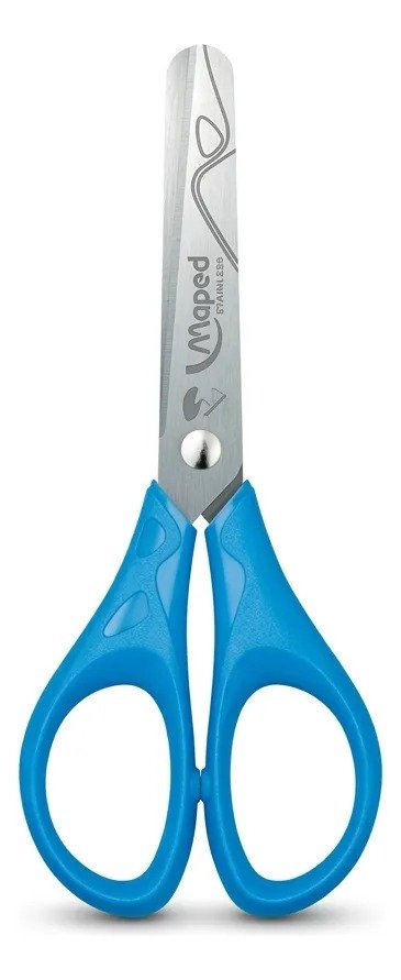 Producto - Tijera Maped 13 cm Essential 464212 Celeste - 1