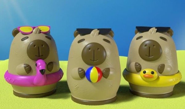 Producto - Capibara Huevo impreso 3D alcancia