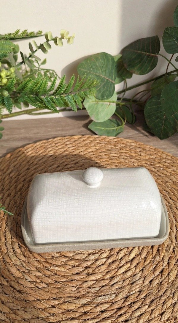 Producto - MANTEQUERA BURDEOS 18X10 CM - 0