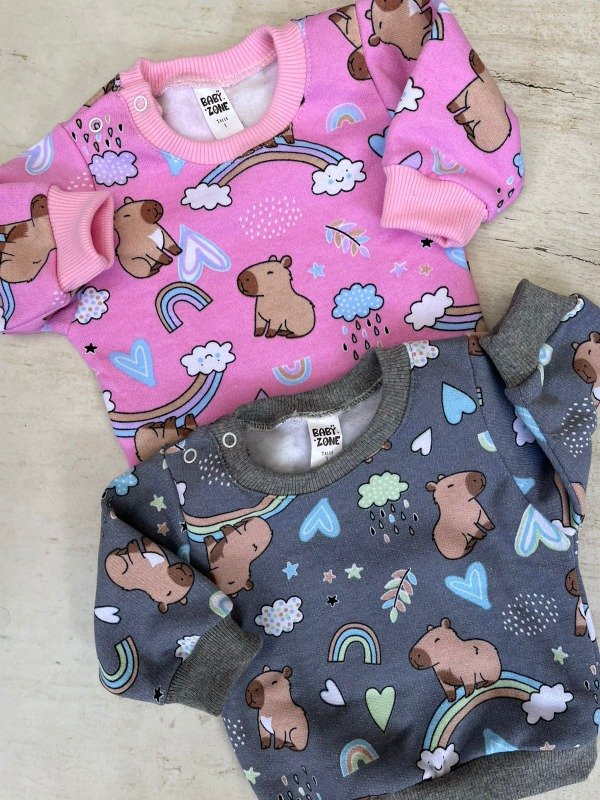Producto - Buzo bebe capibara precio x3 - 0