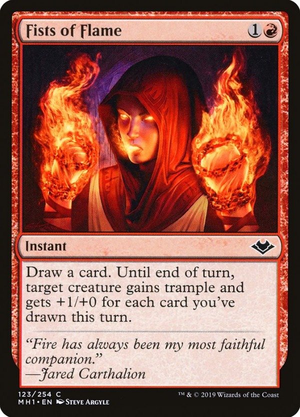 Producto - Fists of Flame  Modern Horizons
