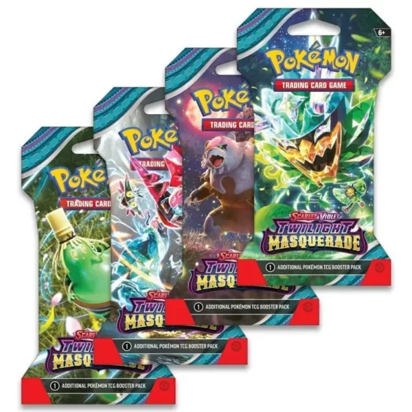 Producto - Pokemon Scarlet And Violet Twilight Masquerade Sleeved Booster Pack